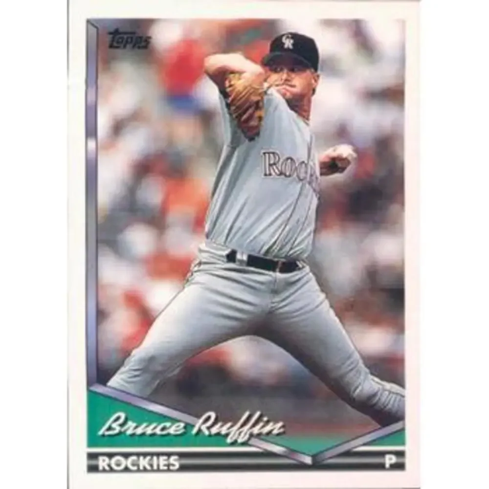 1994 Topps Bruce Ruffin # 407 Colorado Rockies
